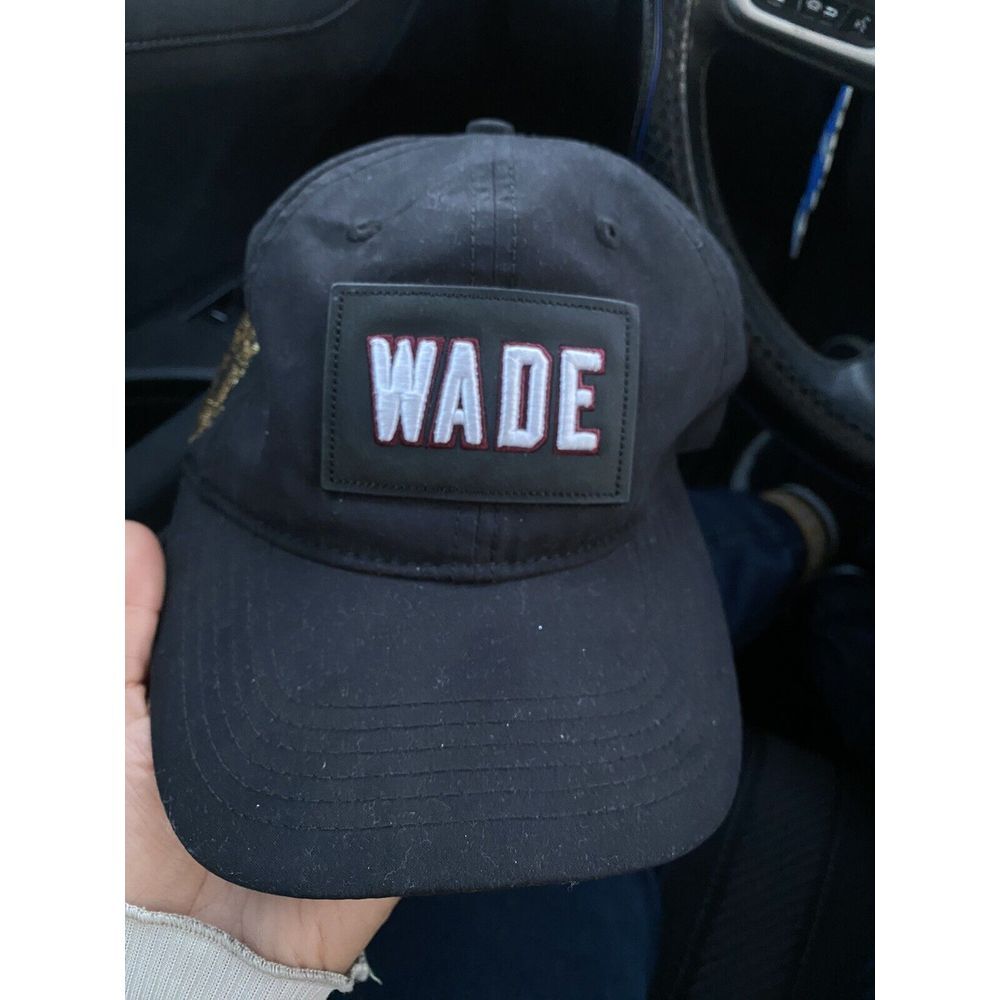 Rare Wade NBA Champion‎ Miami Strap back Hat, Pro Standard Used